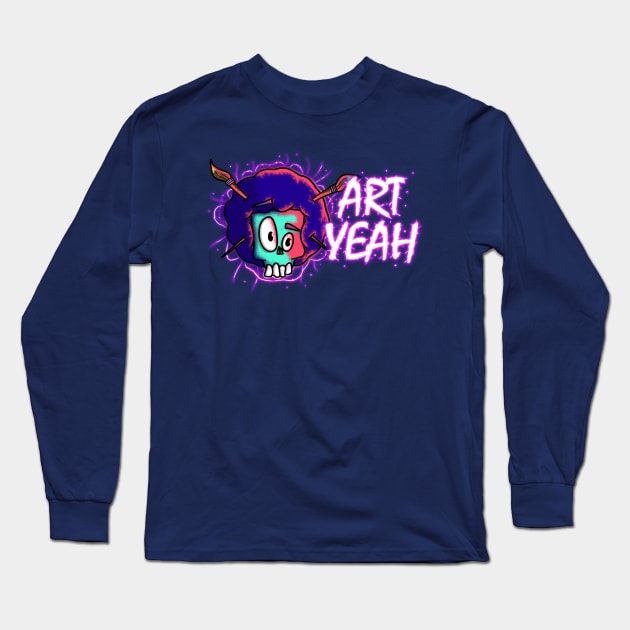 ArtYeah - Get Your Paint On! Long Sleeve T-Shirt by Shapetrix